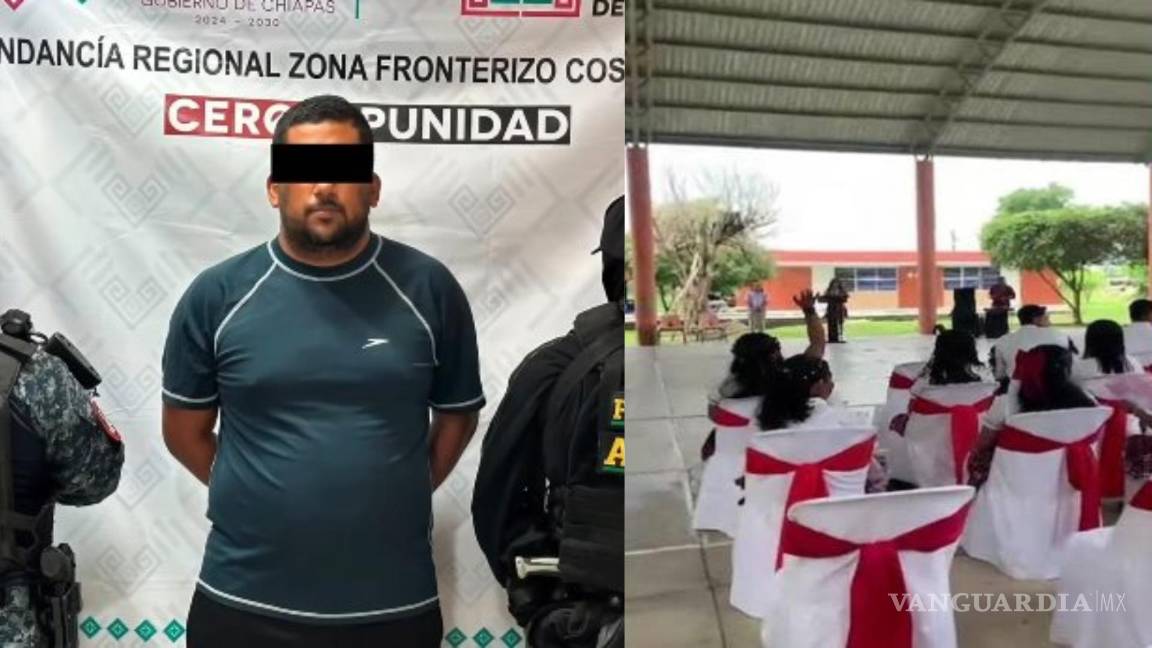 Arrestan a maestro en Chiapas, denunciado de acoso por alumna durante graduación