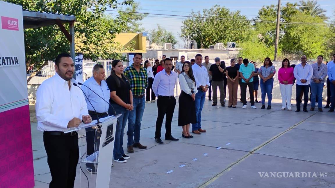 Rehabilitarán cinco escuelas en Monclova con inversión estatal; asciende presupuesto a 15 mdp
