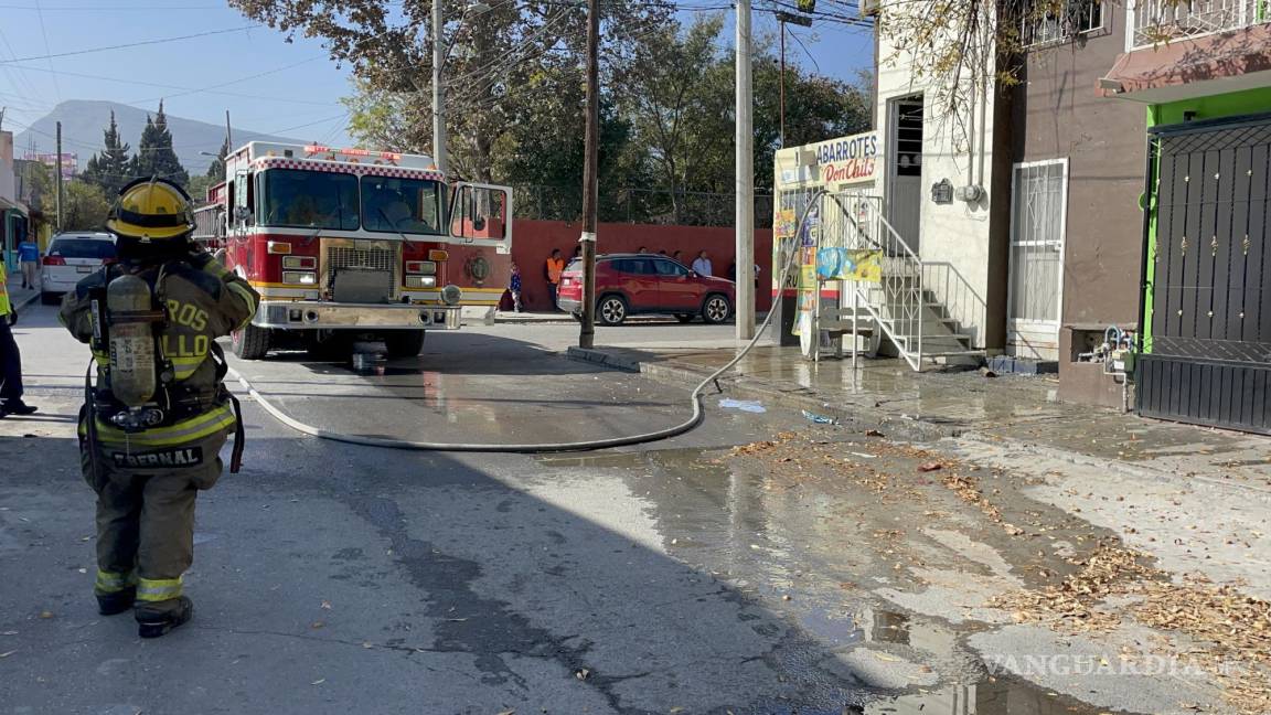 Controlan dos incendios en Saltillo; no se reportaron heridos graves