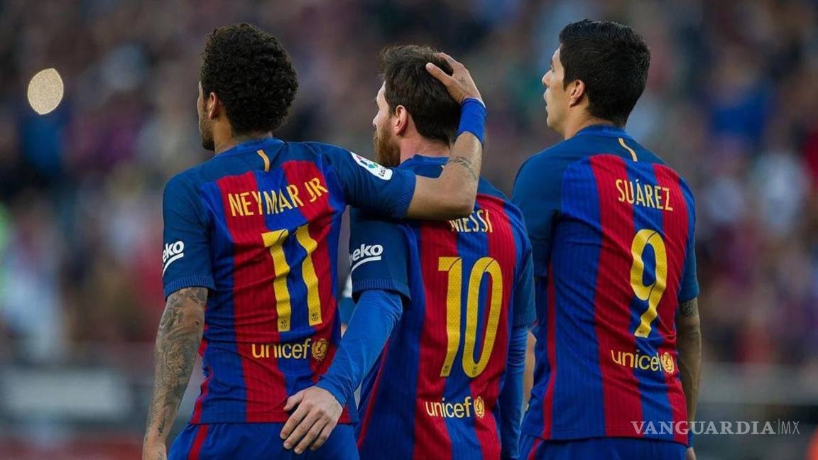La historia del MSN; el tridente de Barcelona con Messi, Neymar y Suárez