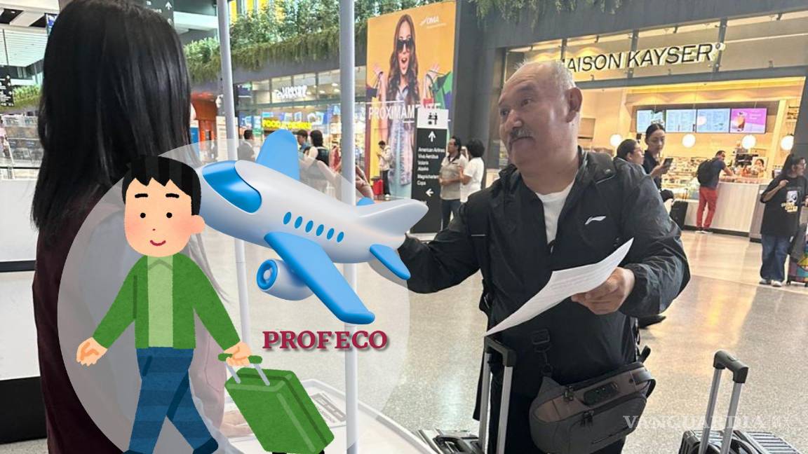 ¿Se canceló tu vuelo? Profeco instala módulos de orientación en aeropuertos de México