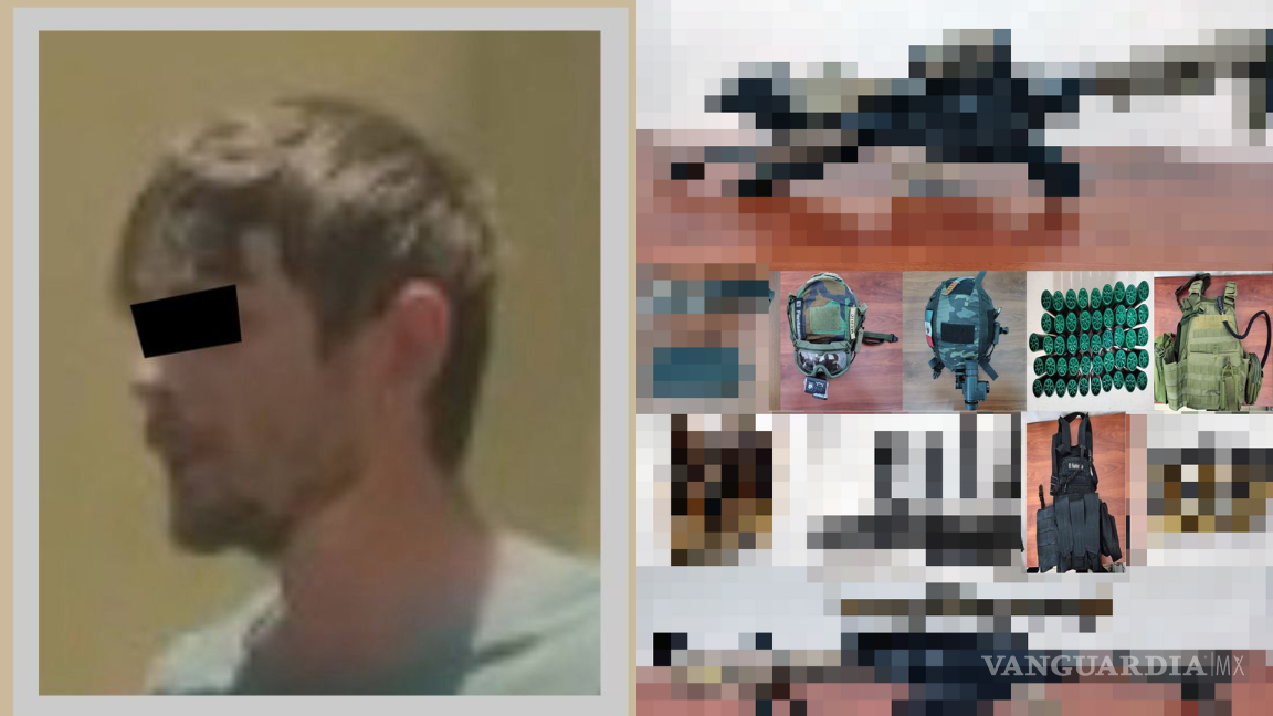 Detienen en Atlacomulco a estadounidense con armas y equipo táctico; portaba credencial con leyenda ‘CIA’