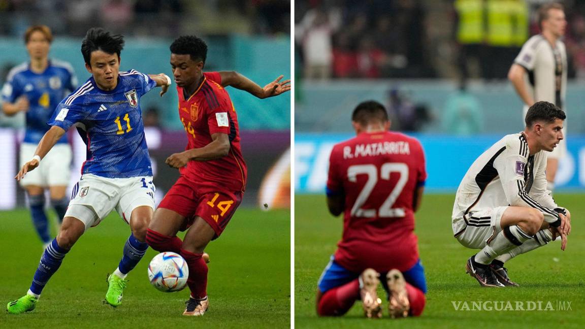 Japón y España avanzan a Octavos de Final; Alemania y Costa Rica son eliminados