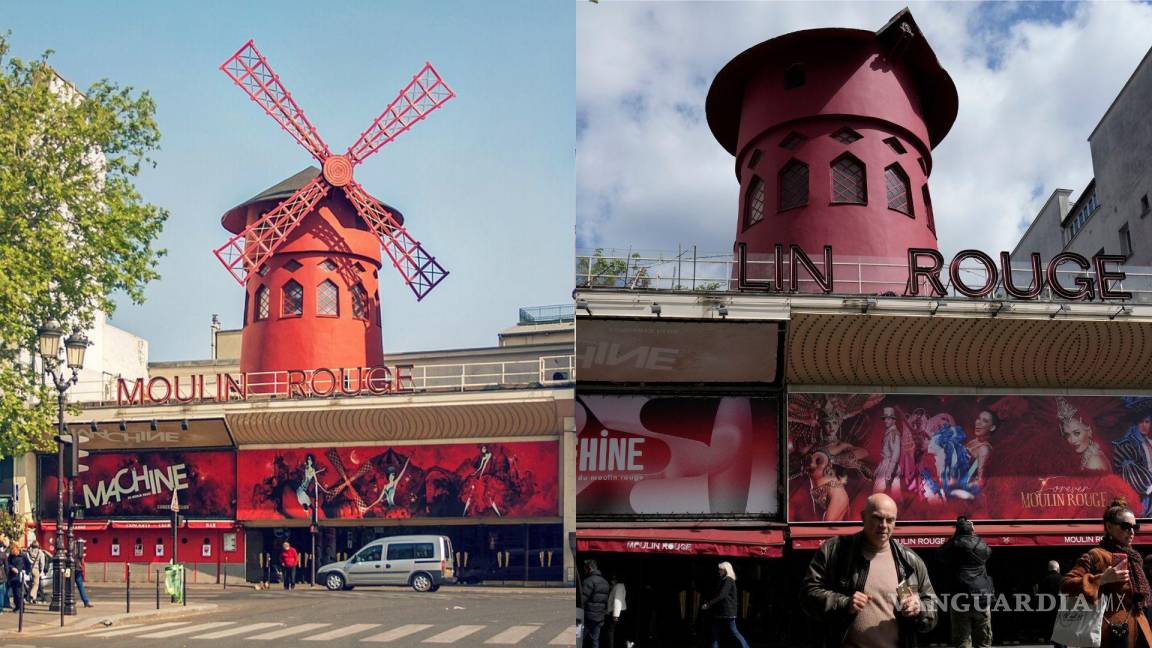 Primero Notre Dame y ahora esto: Moulin Rouge de París pierde sus emblemáticas aspas