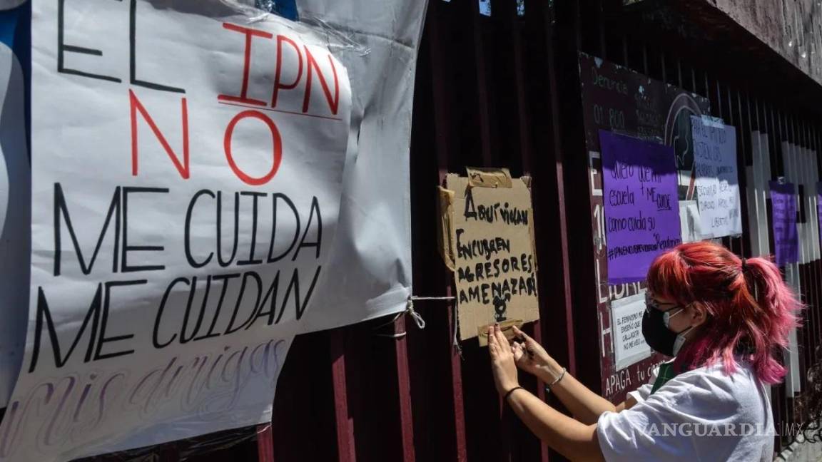 $!Alumnas de la Voca 7 del IPN exigen #JusticiaParaJazmín, estudiante presuntamente violada