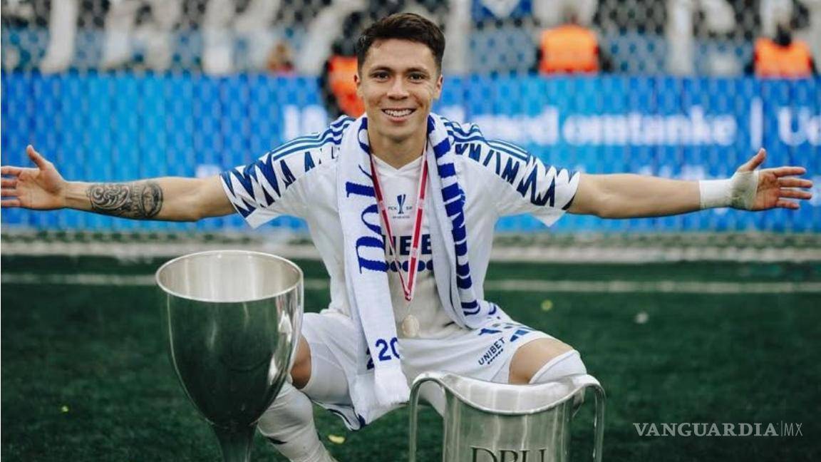 Rodrigo Huescas conquista Copa de Dinamarca con Copenhague y logra histórico doblete