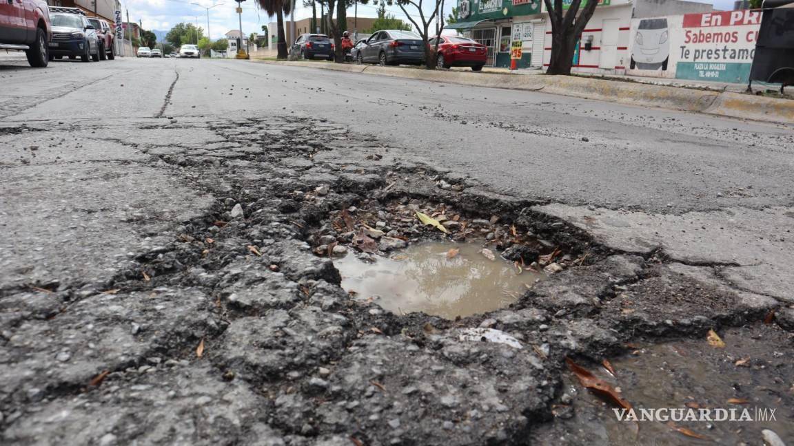 Saltillo: más de 3 mil baches reportados en los primeros días de Javier Díaz