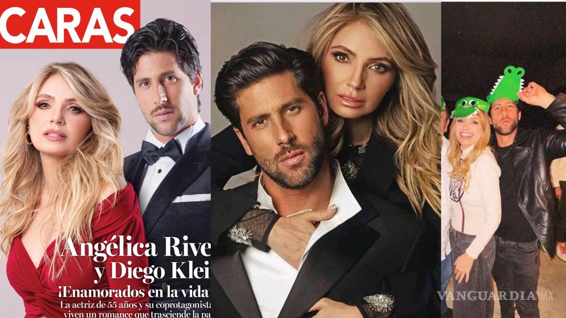 ¡Traspasa la pantalla! Aseguran hay romance de Angélica Rivera con su coprotagonista el actor Diego Klein