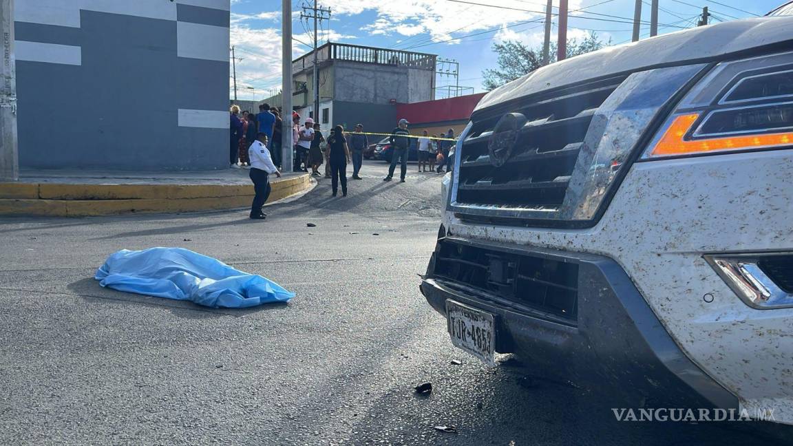 Fallece repartidor tras ser atropellado en Saltillo