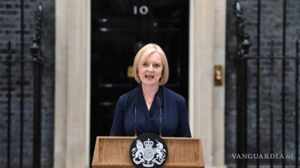Crisis en Reino Unido: Liz Truss renuncia como primera ministra, después de solo 45 días en el cargo