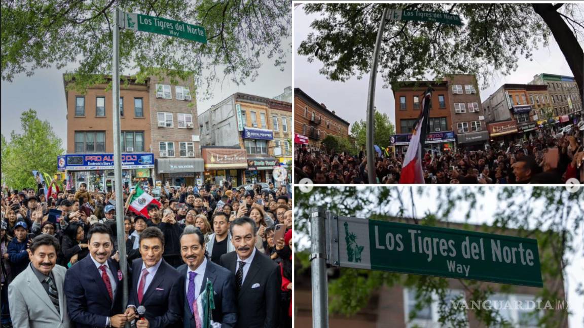 ¿Está en México? Festejan Los Tigres del Norte que ya tienen su propia calle y esta es la dirección