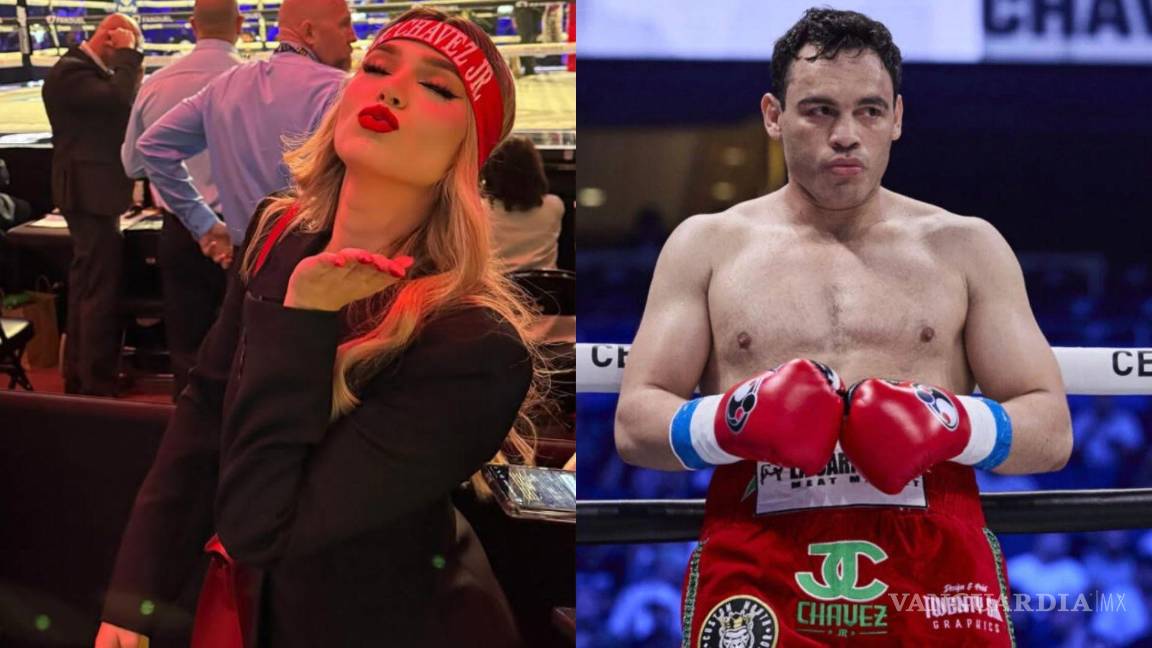 Demuestra nieta de ‘el Chapo’ Guzmán su apoyo para Julio César Chávez Jr. tras su detención