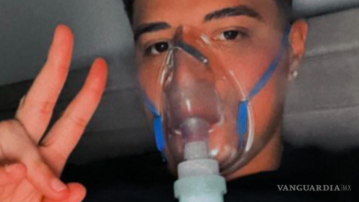 ¿Qué le pasa a Eduin Caz?... ayuda respiratoria y una bola en la garganta preocupan a sus fans