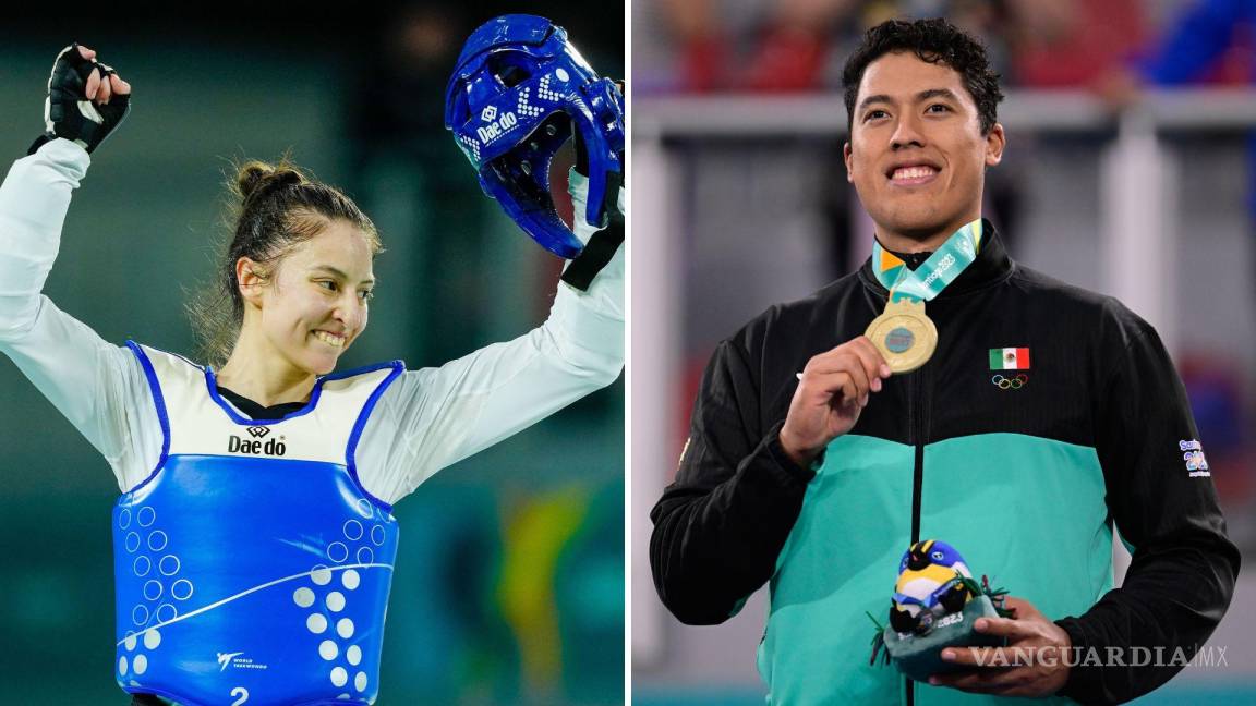 Los mexicanos Carlos Sansores y Daniela Souza aparecen en los primeros lugares del ranking mundial de taekwondo