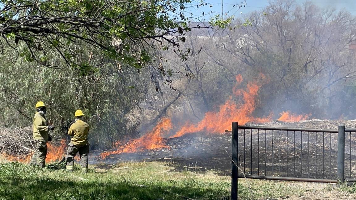 Se quema segunda sección del Bosque Urbano en Saltillo; bomberos sofocan incendio