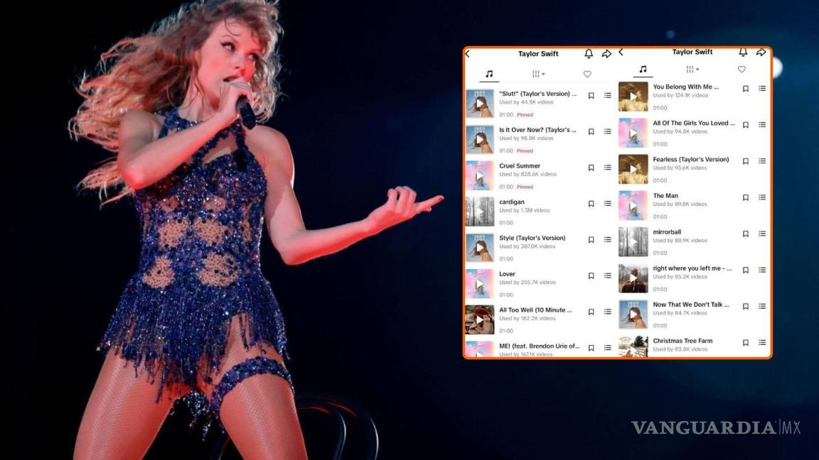 ¡Vence el ‘bloqueo’! La música de Taylor Swift vuelve a TikTok por medio de su sello discográfico