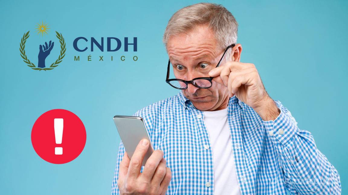 CNDH Emite comunicado advirtiendo a la población de falsos mensajes por WhatsApp