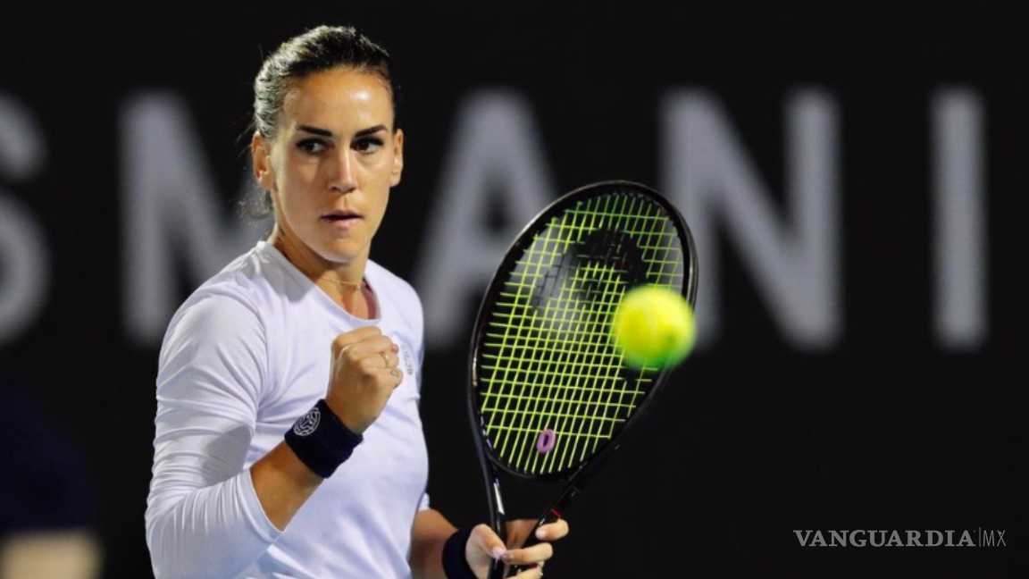 La tenista española Nuria Párrizas vence en tres sets a la croata Ana Konjuh