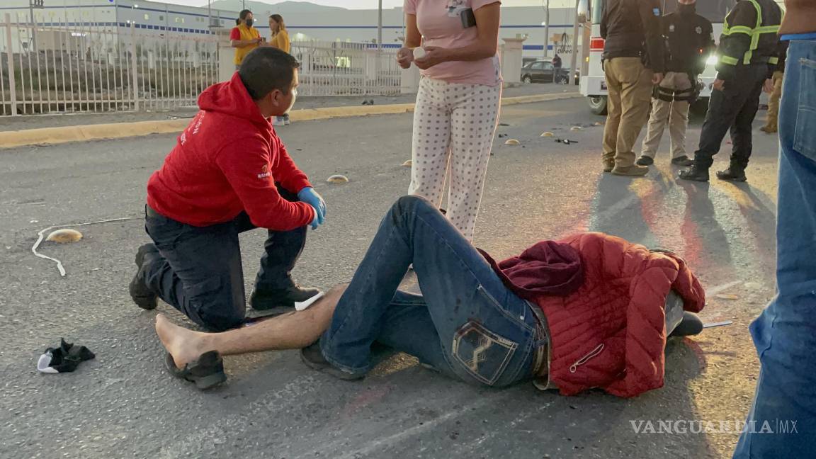 Choque deja 13 lesionados en Ramos Arizpe