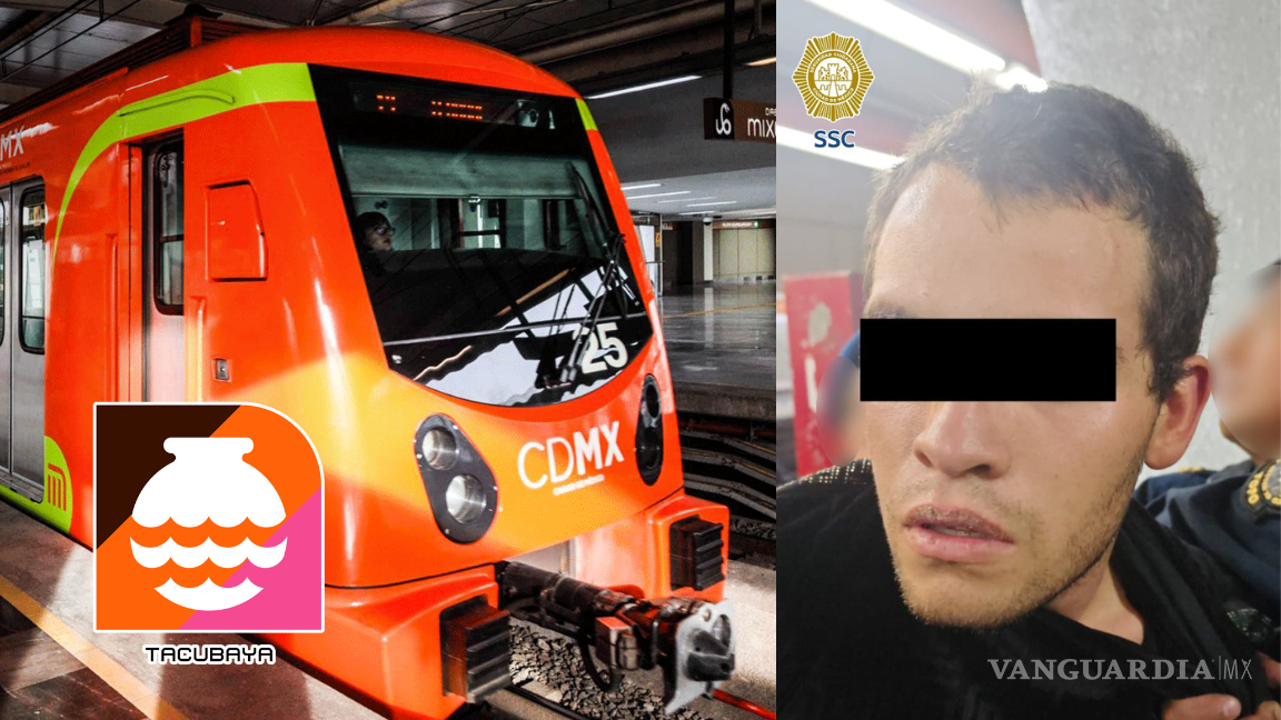 Ataque en el Metro Tacubaya: Trasladan a Jimmy ‘N’, presunto agresor, al Reclusorio Norte