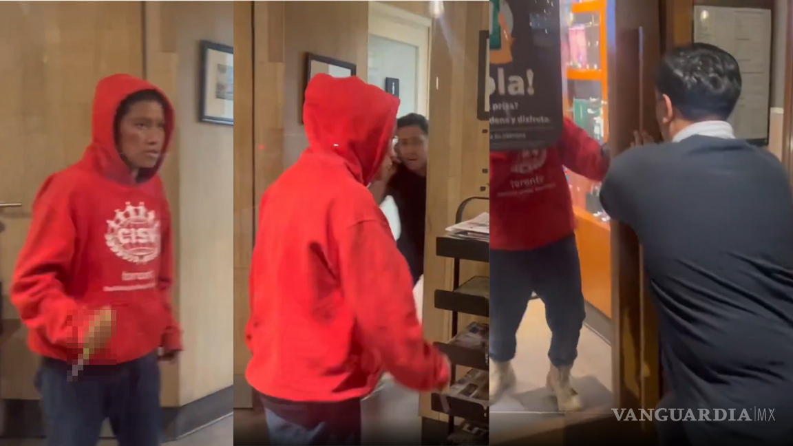 En Starbucks, mujer amenaza e intenta acuchillar a clientes y trabajadores en la Condesa (VIDEO)