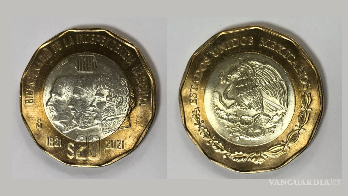 ¡Sorpréndete! Esta moneda de 20 pesos conmemorativa al Bicentenario vale más de 99 mil pesos