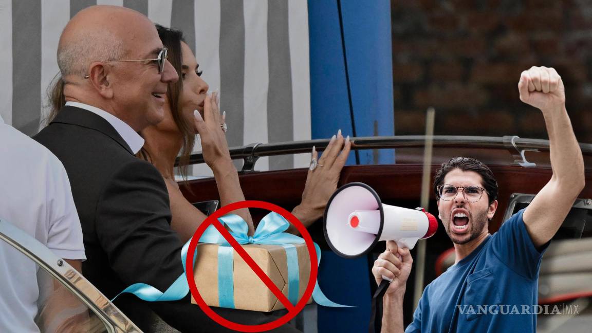 ¿Qué sabemos de la boda de Jeff Bezos y Lauren Sánchez? Invitados, manifestaciones y... no quieren regalos