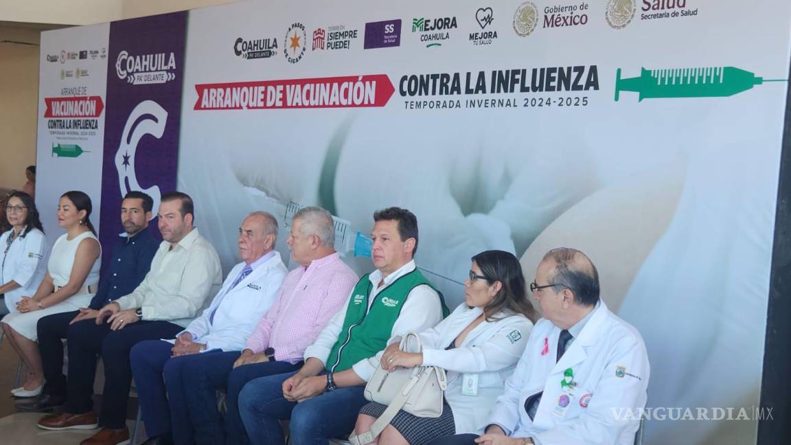 Arranca Salud Coahuila en Torreón la distribución de 950 mil vacunas contra la influenza