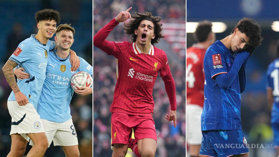 Manchester City, Liverpool y Chelsea hacen ‘llover’ goles en la FA Cup