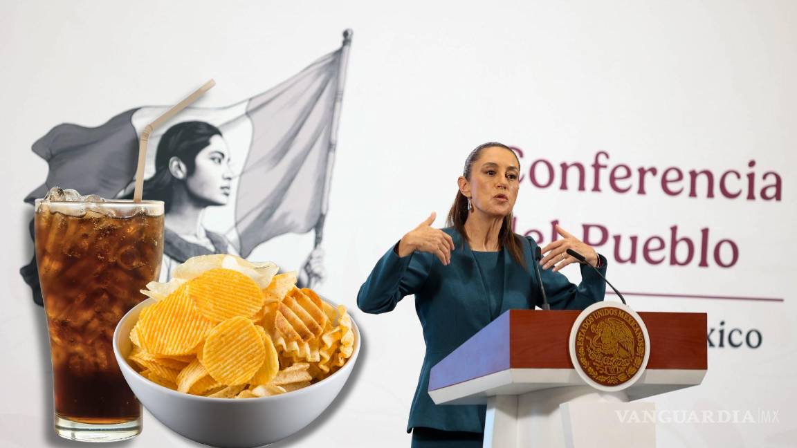 ‘Regrésanos la comida chatarra y serás la mejor presidenta’, pide niño a Sheinbaum