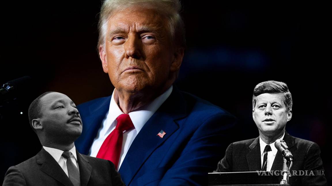 ¿Misterio resuelto? Ordena Trump desclasificar archivos sobre Kennedy y Luther King Jr.