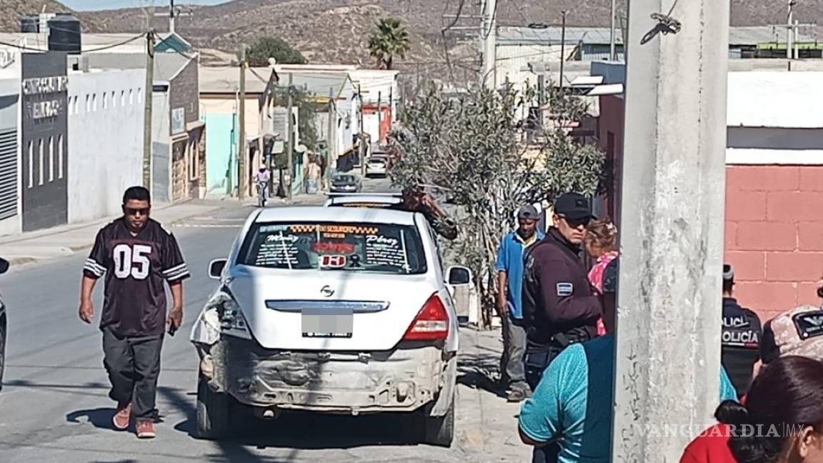 Atropella taxi a mujer de la tercera edad en Ramos Arizpe