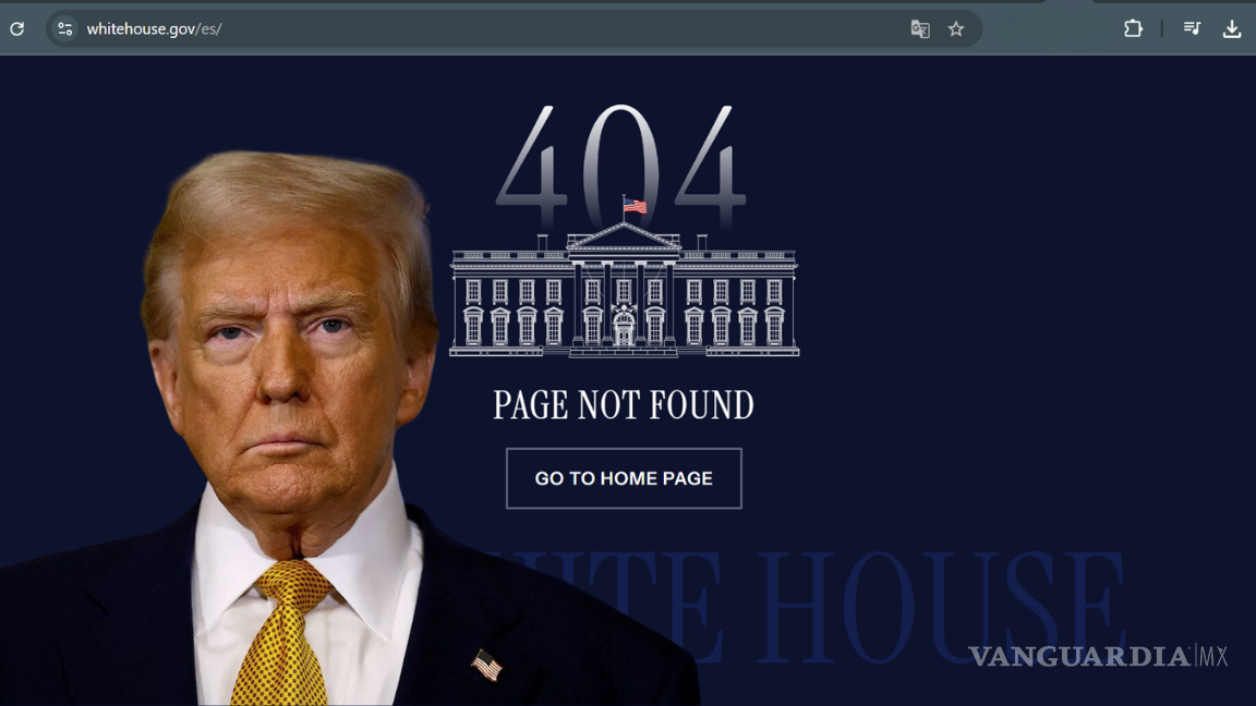 ¡Ya comenzó! Donald Trump ordena el cierre de la página web de la Casa Blanca en español y sus redes sociales
