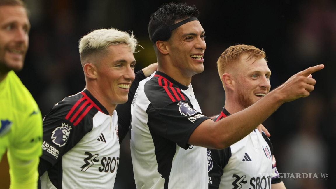 Raúl Jiménez se estrena como goleador y titular con el Fulham