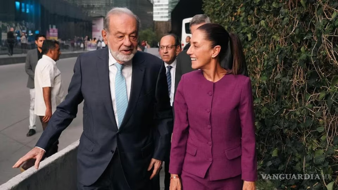 ¿De qué hablaron? Sheinbaum revela sobre qué se trató su reunión con Carlos Slim