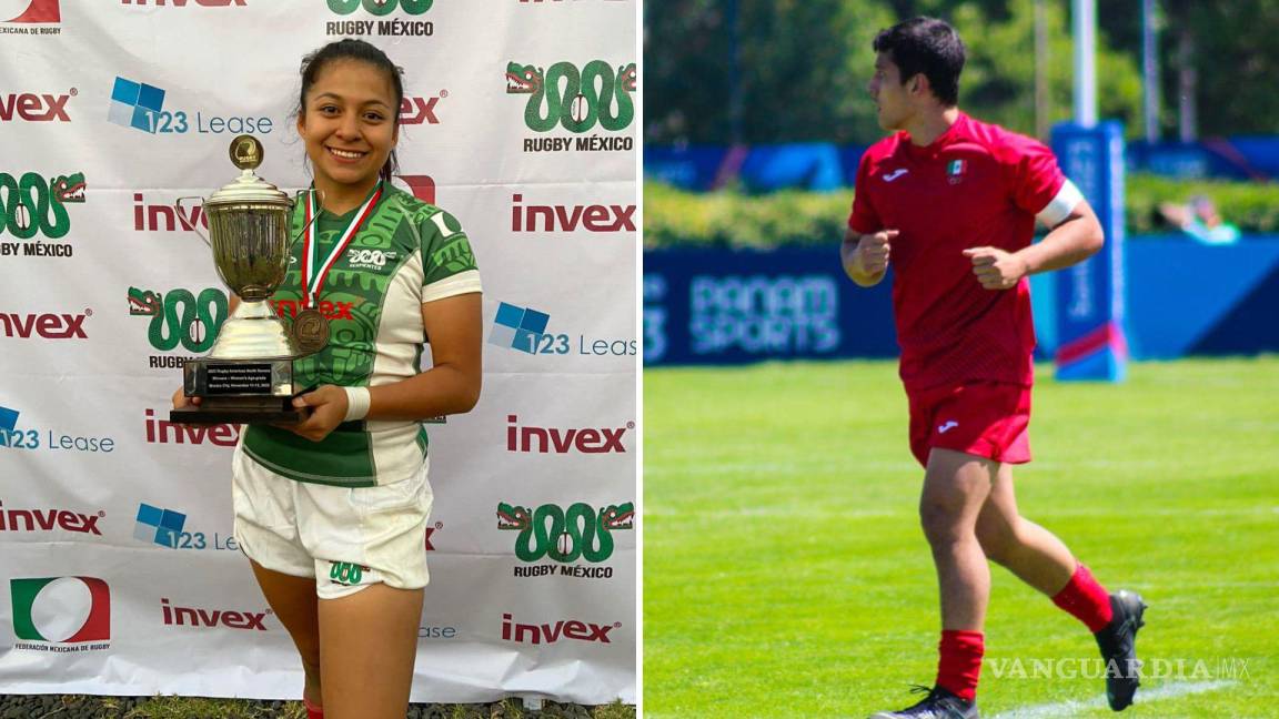 Desde Coahuila hasta Dubái: Chris Cole e Isabel Rodríguez van con México a campeonato de Rugby