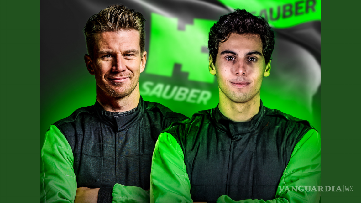 El joven Gabriel Bortoleto y Niko Hulkenberg tomarán los asientos de Sauber en 2025