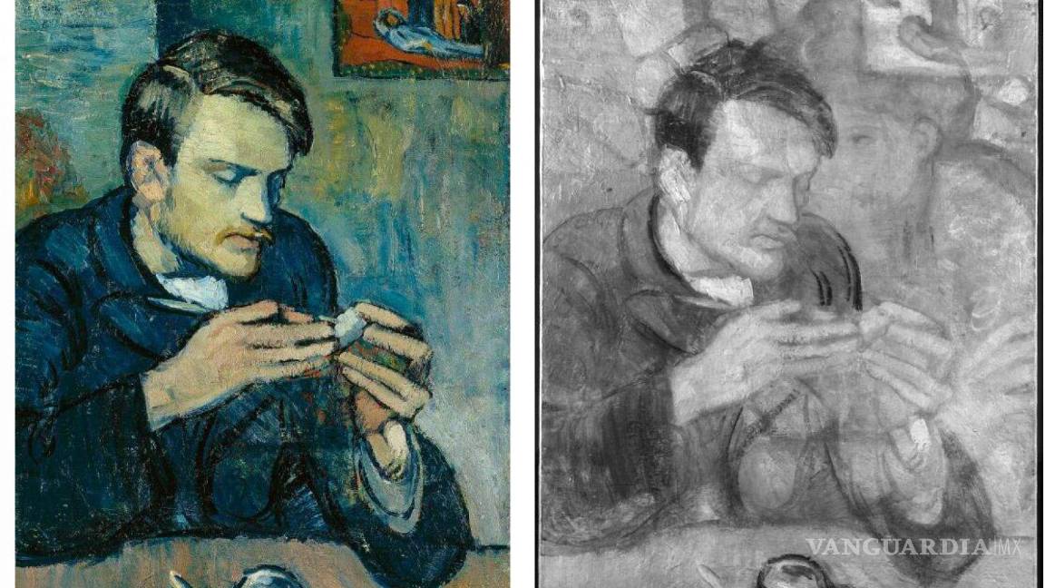 Descubren un retrato inédito de Picasso con rayos X: Estaba oculto bajo una de sus pinturas