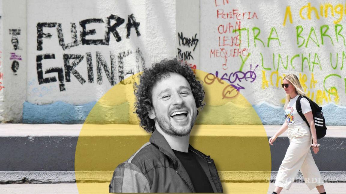 ‘Me saqué mucho de onda’: Sacaron a Luisito Comunica de la marcha contra gentrificación en CDMX