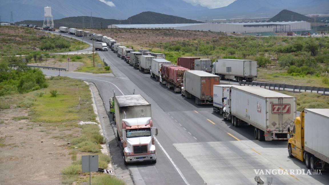 Pérdidas por más de 5 mil mdp dejó a empresas de la región el cierre de carretera Saltillo-Monterrey