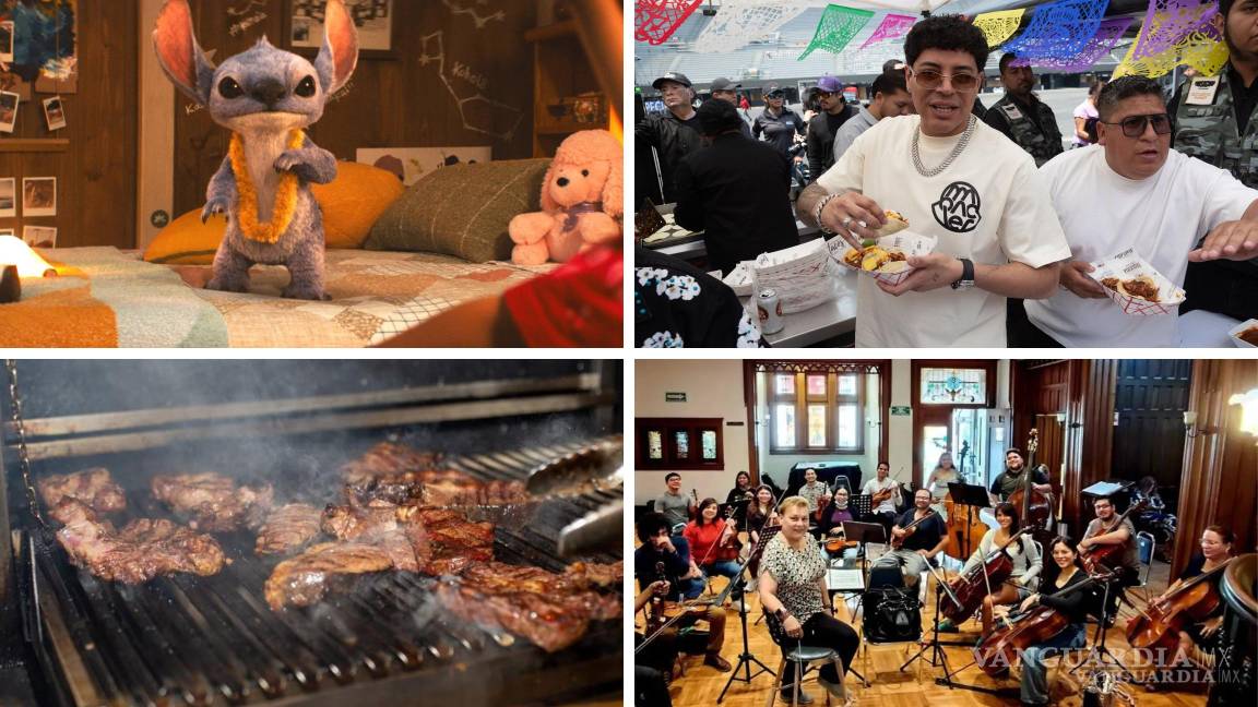 ¿Qué hacer en Saltillo? El Concierto de Grupo Firme, Grill Fest, la Orquesta Metropolitana y ‘Lilo &amp; Stitch’ en el cine