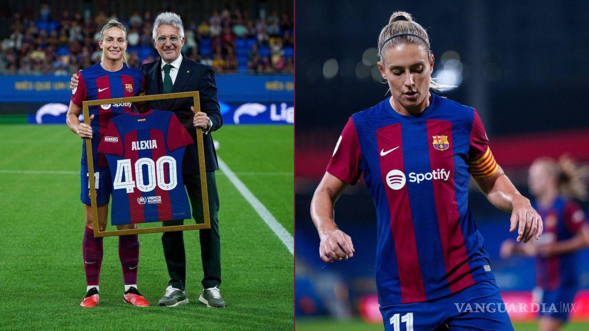 Con goleada y homenaje, Alexia Putellas celebra su partido 400 con el FC Barcelona