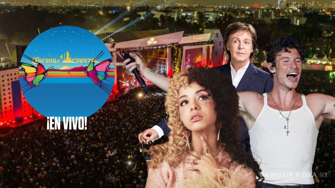 ¡EN VIVO! No te pierdas a Paul McCartney, Shawn Mendes y Melanie Martinez en Corona Capital 2024