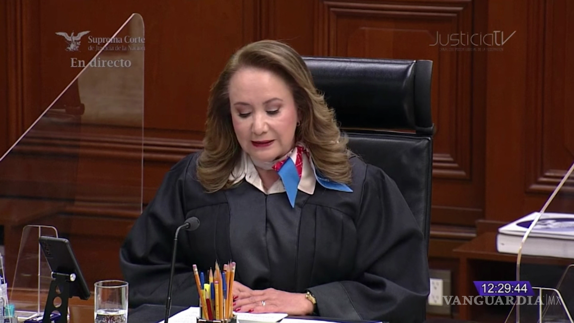 Yasmín Esquivel faltó de nuevo en la Suprema Corte