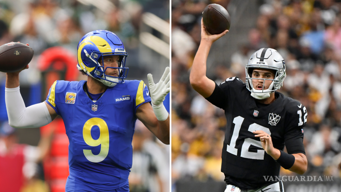 Con todo y Peso Pluma, los Raiders se enfrentan en un crucial duelo contra los Rams en la Semana 7 de la NFL