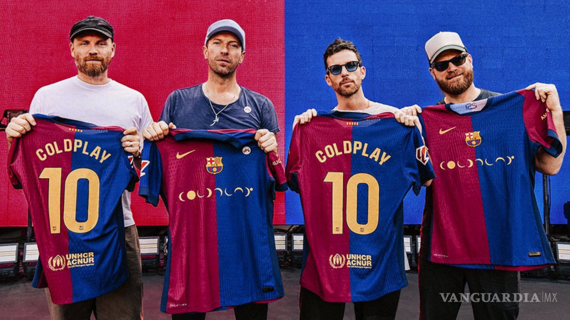 ¡El Barcelona se viste de Coldplay!: El logo de la banda británica brillará en el Clásico contra el Real Madrid