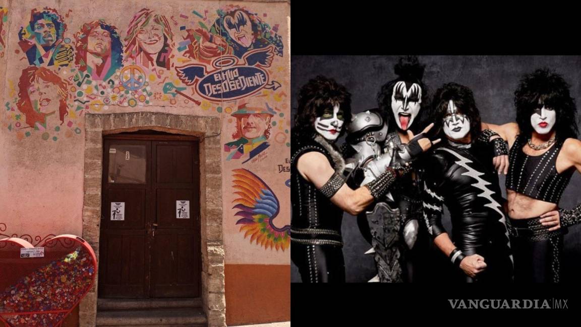 Mural de Saltillo da la vuelta al mundo por reconocimiento de la banda ‘Kiss’