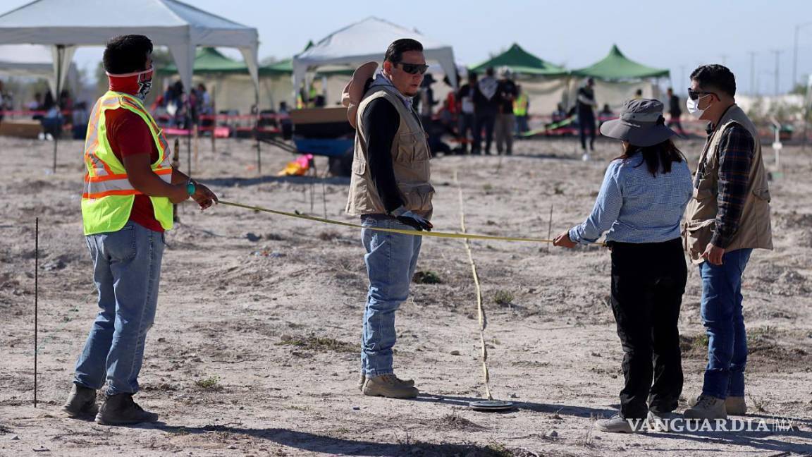 Inician trabajos de exhumación de más de 137 personas sin identificar en Piedras Negras