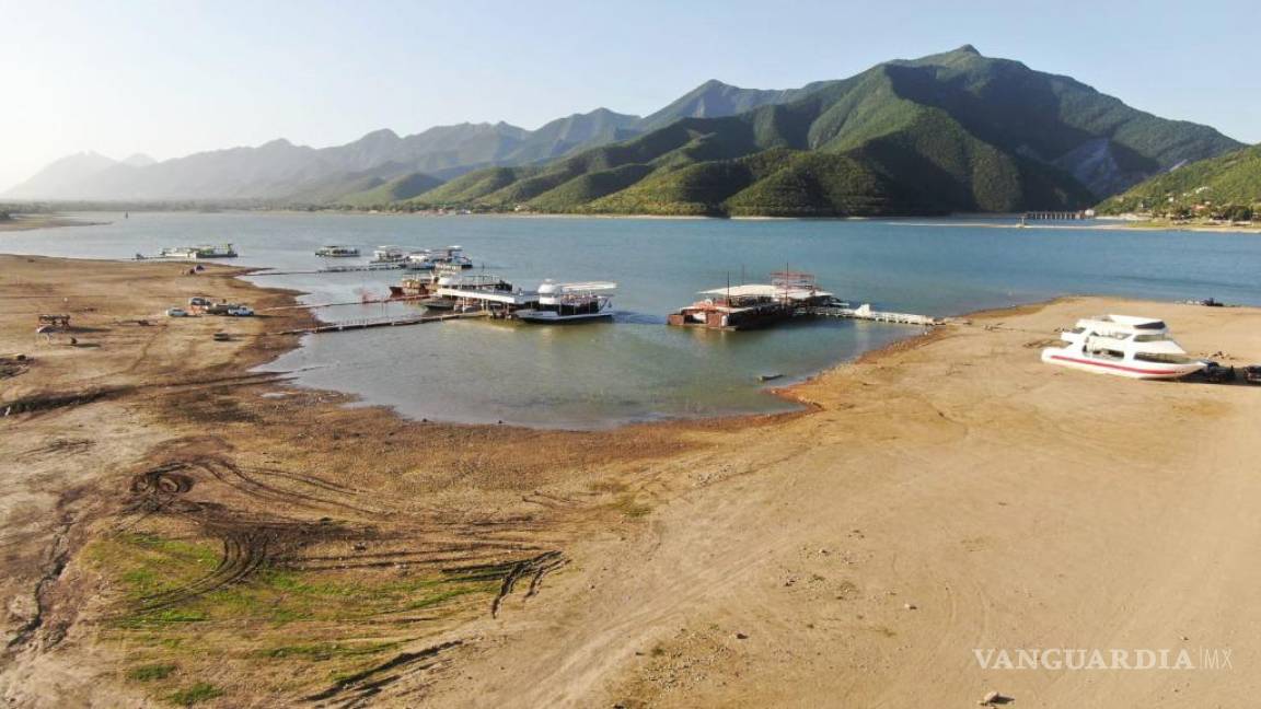 Presas de Nuevo León en niveles críticos de agua