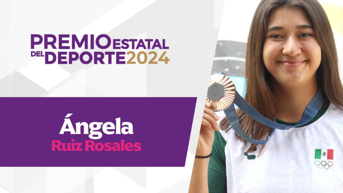 ¡Orgullo saltillense!: Ángela Ruiz es la ganadora absoluta del Premio Estatal del Deporte 2024